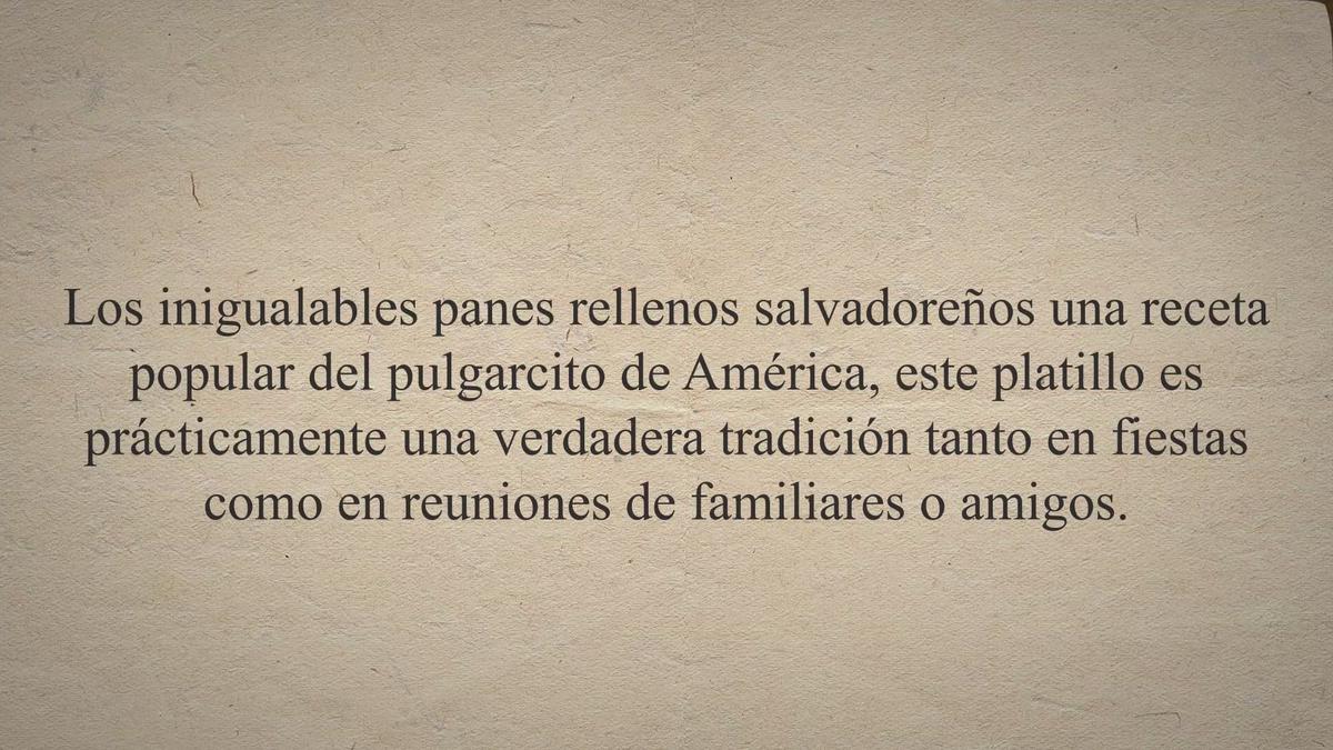 'Video thumbnail for Receta 【PANES CON POLLO】 SALVADOREÑOS ¡Originales!'