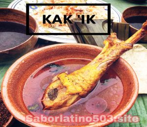 receta Kack ik o Cak'ik guatemalteco