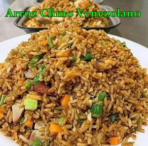 receta Arroz chino venezolano