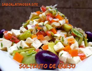 receta solterito de queso peruano