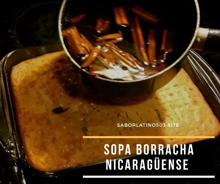 sopa borracha nicaraguense